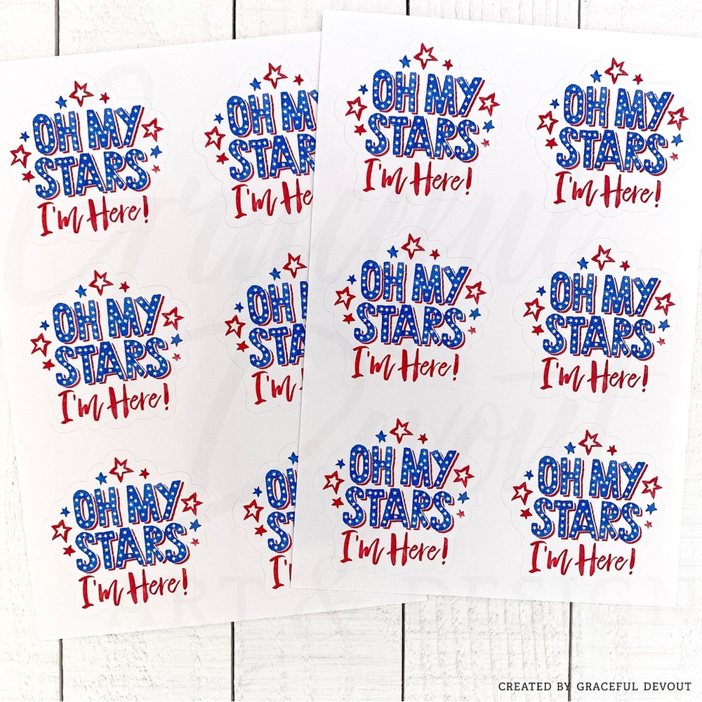 🇺🇸 Fourth of July Bombastic Variety Pack [GD79-96] Stickers - Picture 5 of 6